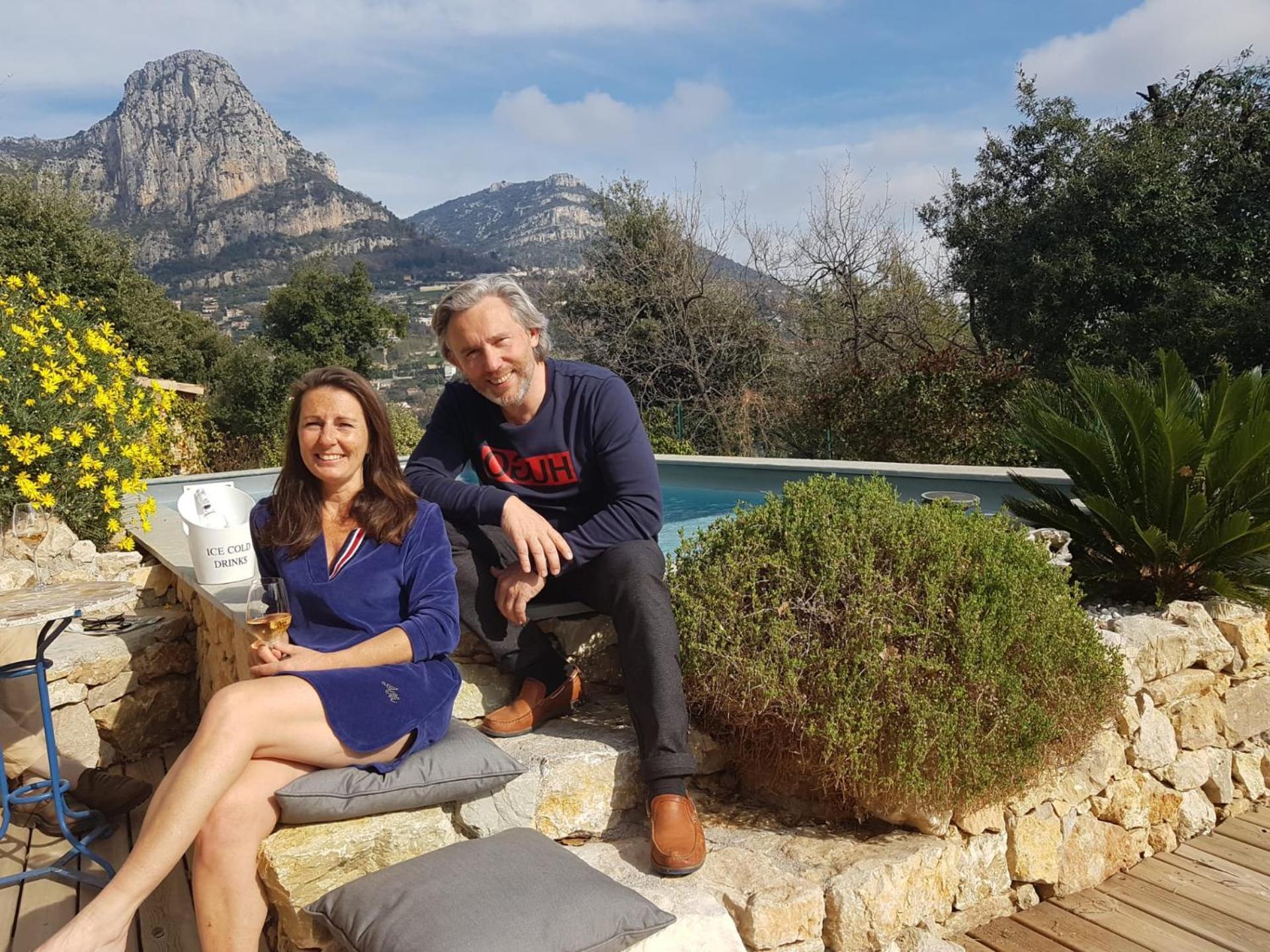 Au Pied Des Baous Bed & Breakfast Vence Exterior photo